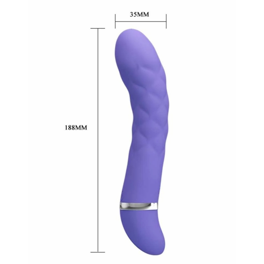 Pretty Love Anatoomiline vibraator G-punkti stimuleerija 18cm 7 režiimi – 4