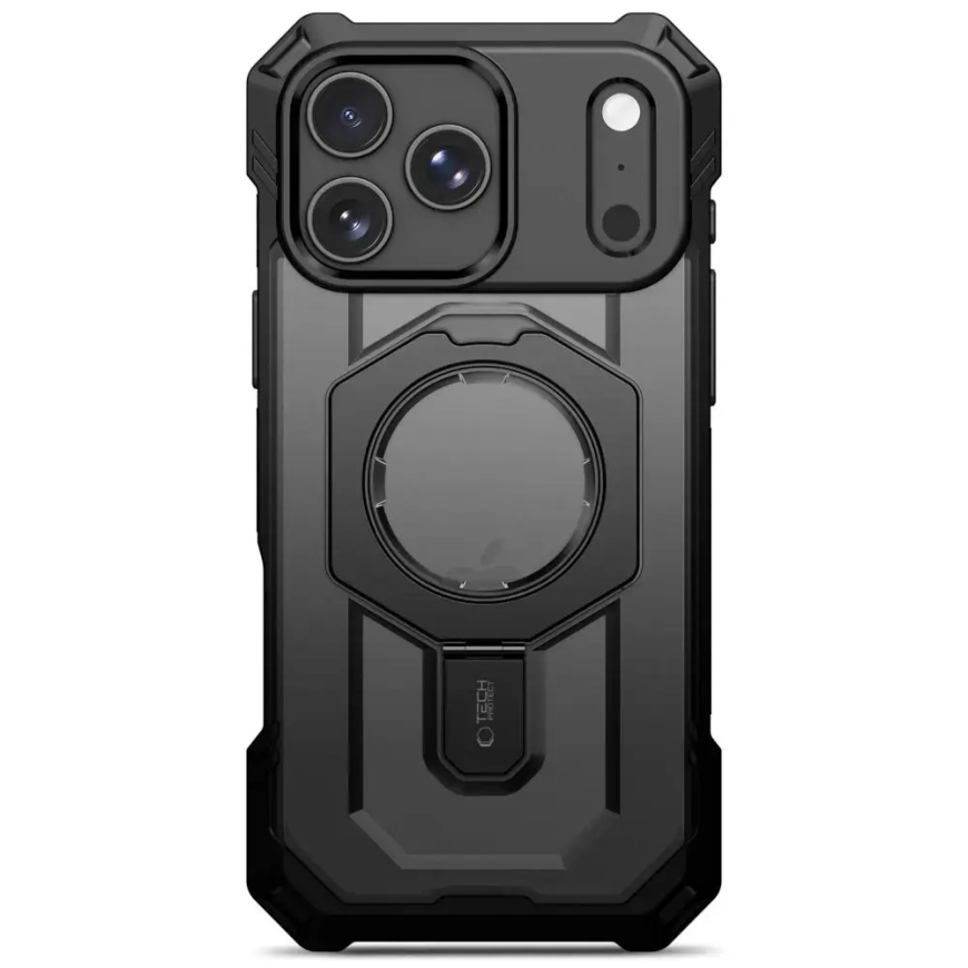 TECH-PROTECT MAGFORCE MAGSAFE IPHONE 17 PRO / 18 PRO MATĒTA MELNA – 3