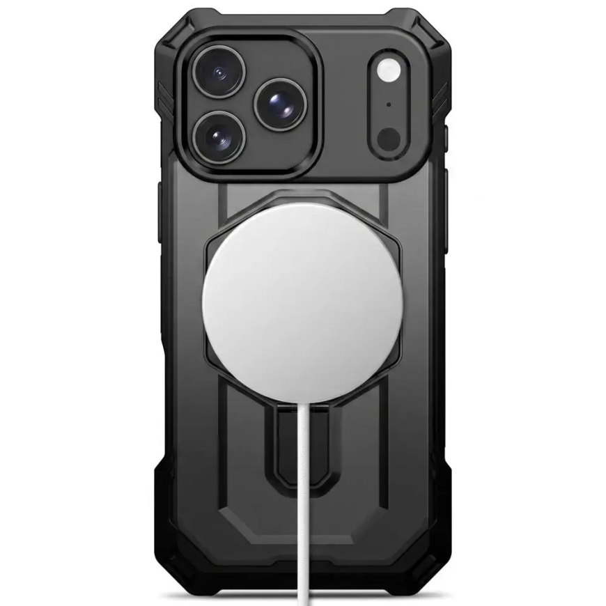 TECH-PROTECT MAGFORCE MAGSAFE IPHONE 17 PRO / 18 PRO MATINIS JUODAS – 4