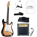 V-TONE ESST39 SB sähkökitara 4/4 stratocaster