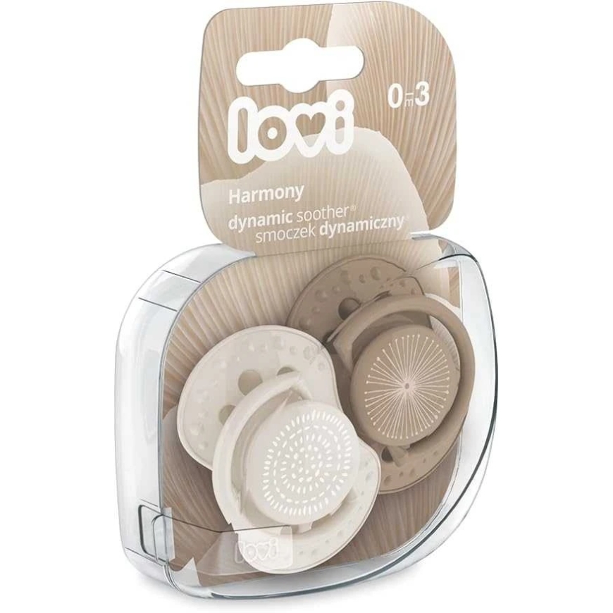 Lovi Harmony Girl Pacifier Set, 0–6 months, 2 pieces – 2