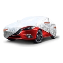 Alumīnija auto pārsegs ar rāvējslēdzēju, atstarojošs, 120 g + kokvilna, sudraba, izmērs XL Alumīnija auto pārsegs ar rāvējslēdzēju, atstarojošs, 120 g + kokvilna, sudraba, izmērs XL