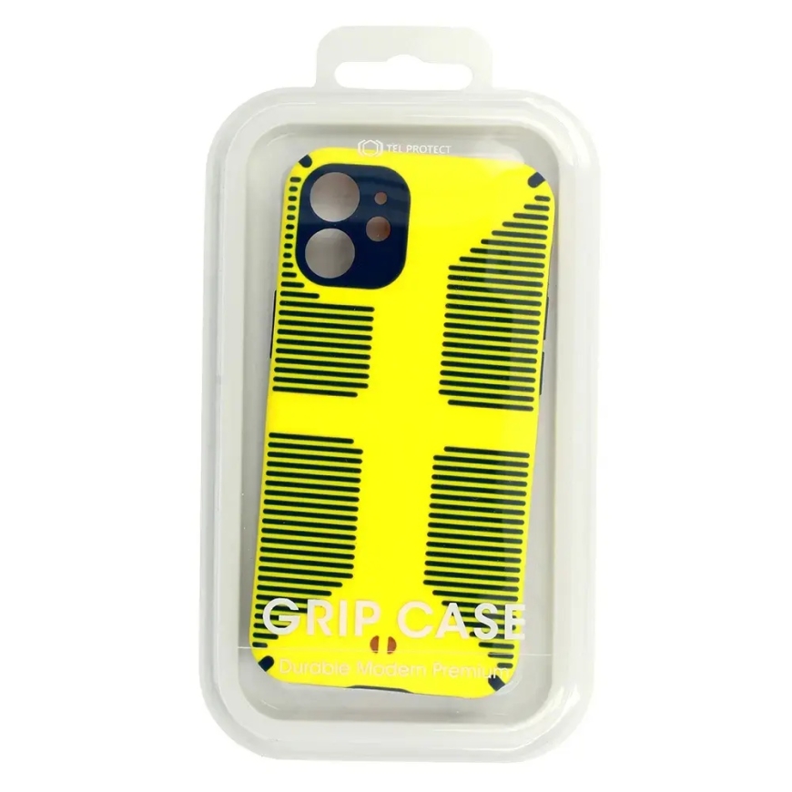 TEL PROTECT Grip phone case for iPhone 13 Pro yellow – 5