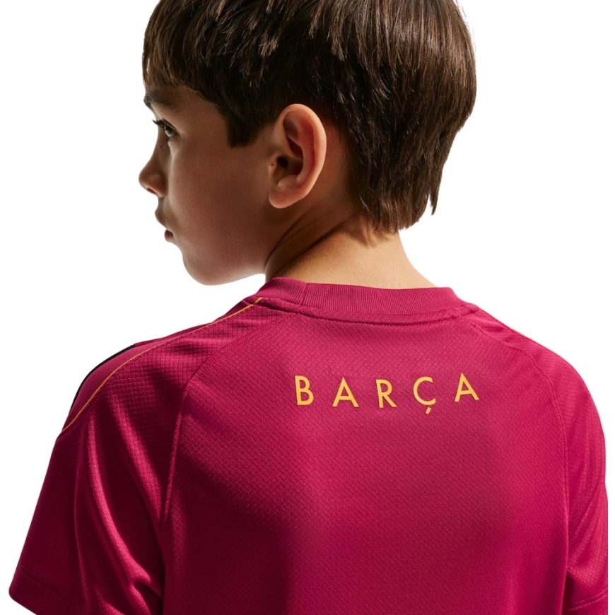 Детская футболка Nike FC Barcelona Strike бордового цвета II3237 621 (L) – 4