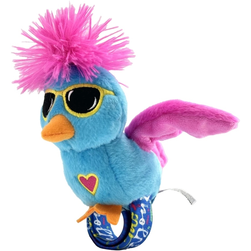 HAPPY YAPPERS interactive plush bird - Bella Beep – 3
