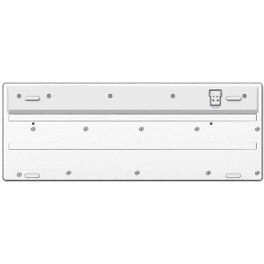 TRUST žaidimų klaviatūra GXT 831 Thado TKL, belaidė, balta, JAV – 3