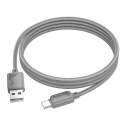 Hoco X113 andmeedastus- ja laadimiskaabel | USB-A kuni USB-C | 15W | 1m | hall Hoco X113 andmeedastus- ja laadimiskaabel | USB-A kuni USB-C | 15W | 1m | hall