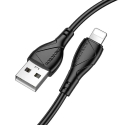 Borofone BX121 Energy andmeedastus- ja laadimiskaabel | USB-A kuni Lightning | PD | 27W | 1m | must Borofone BX121 Energy andmeedastus- ja laadimiskaabel | USB-A kuni Lightning | PD | 27W | 1m | must