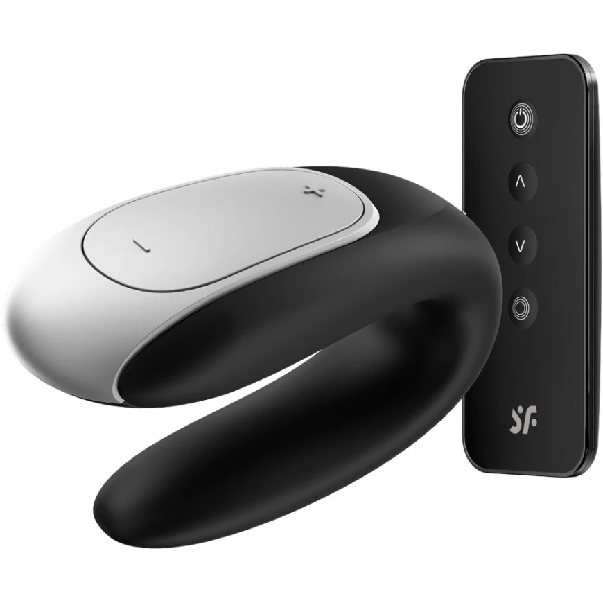 SATISFYER DOUBLE FUN CONNECT APP Musta – 5