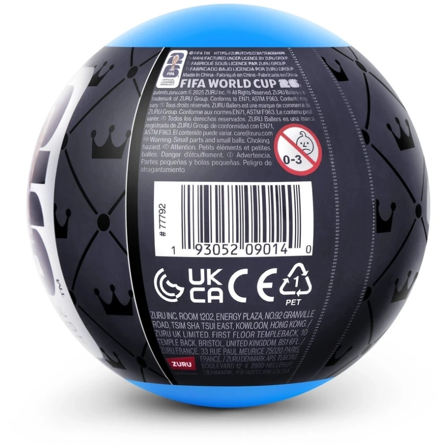 BALLERS-hahmo Fifa Ballers Global, sarja 1, 77792GQ1, satunnainen vaihtoehto – 4