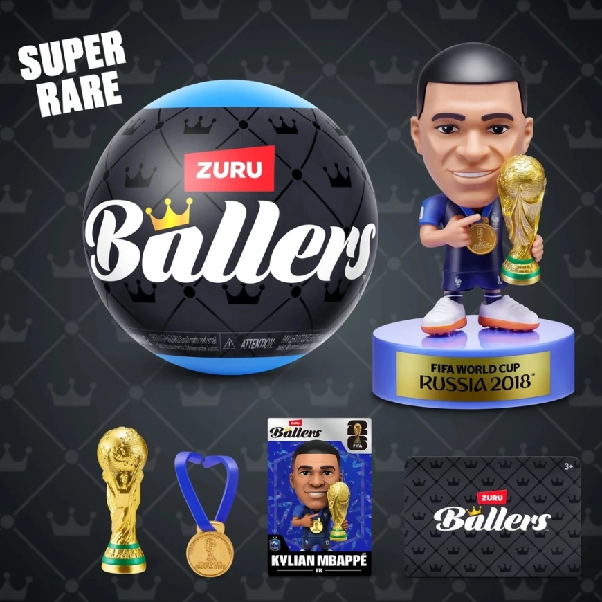 BALLERS-hahmo Fifa Ballers Global, sarja 1, 77792GQ1, satunnainen vaihtoehto – 5