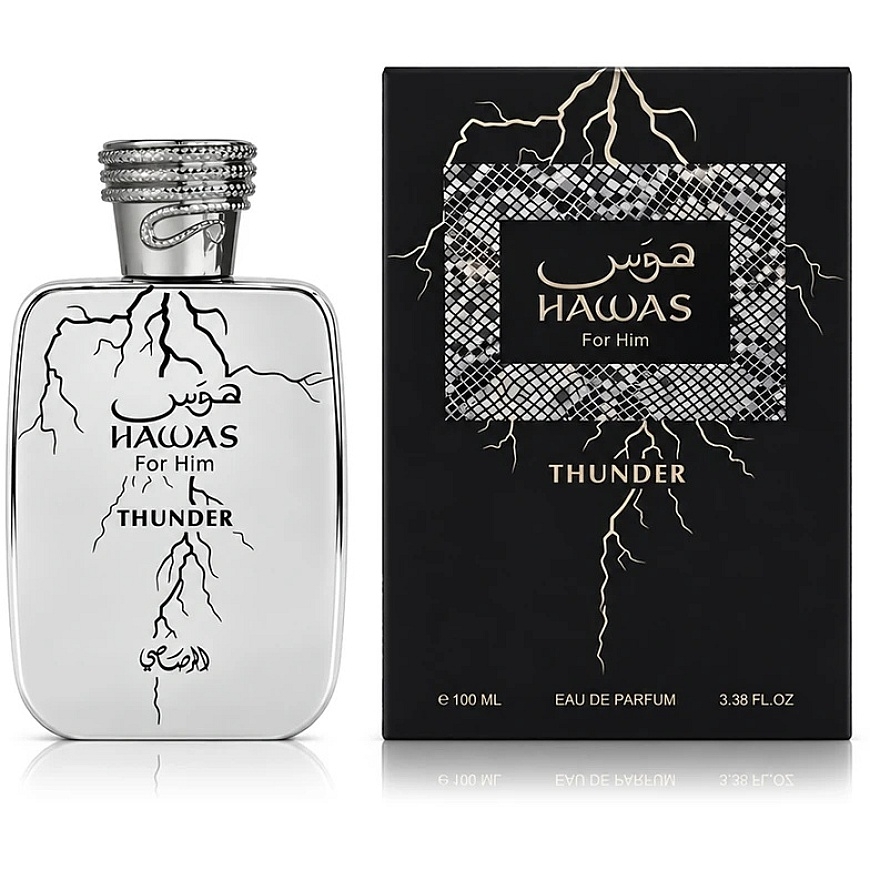 Rasasi Hawas For Him Thunder Eau De Parfum 100 ml vīriešiem
