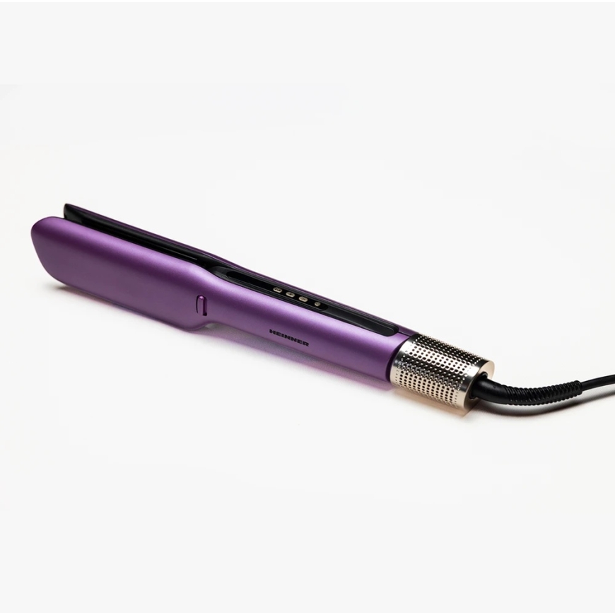 Hair Straightener/Dryer 2in1 100–230 °C, purple, HHS-Y2IN1BLDC-PP HEINNER