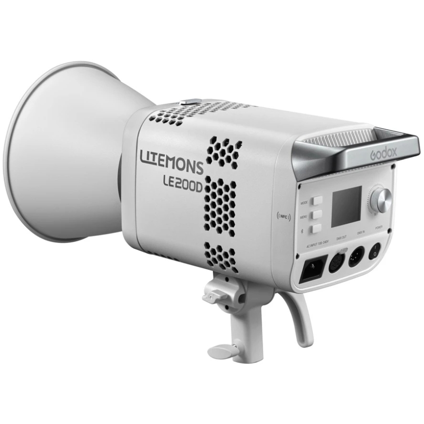 LED vaizdo šviesa - Godox LE200D 220 W 5600 K CRI 96 „Bowens“ jungtis balta – 2
