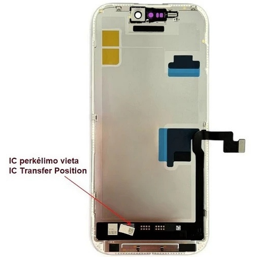 Telefoniekraani Moodul - HX iPhone 16 Pro LTPO Soft OLED 120 Hz