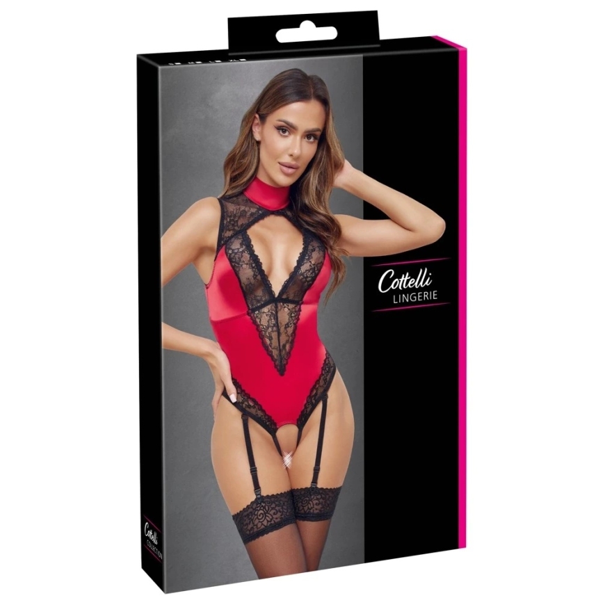 Cottelli Body red/juodas S – 2