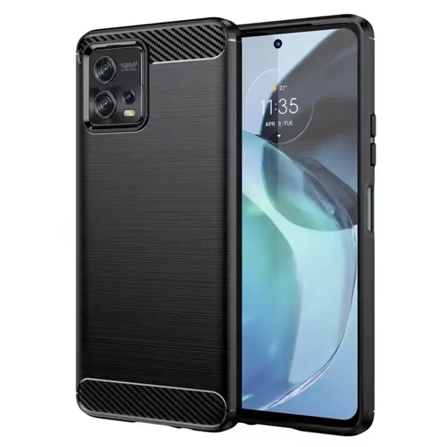 Süsinikkiust kate Motorola Moto G24 must