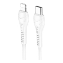 Hoco X37 провод для передачи данных и зарядки | USB-C на Lightning | PD | 27W | 1m | белый Hoco X37 провод для передачи данных и зарядки | USB-C на Lightning | PD | 27W | 1m | белый