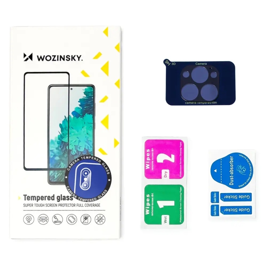 Wozinsky Полное стекло камеры 9H Закаленное стекло для Realme 9i – 2