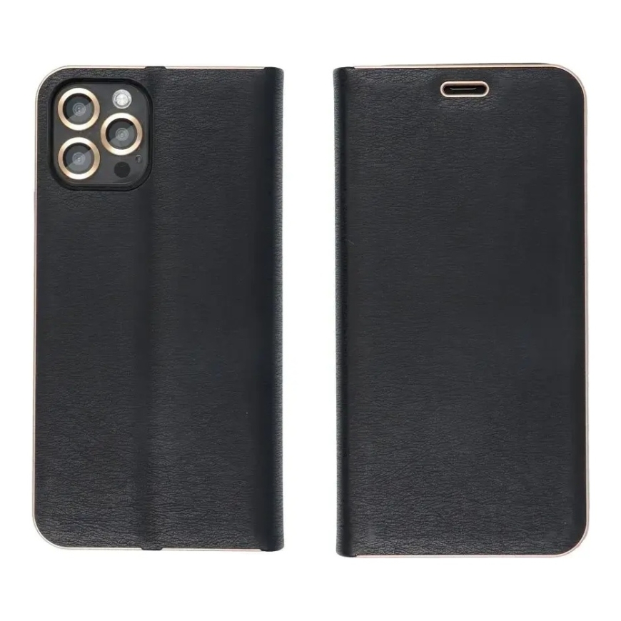 LUNA Book book type phone case for iPhone 17 Air black – 3