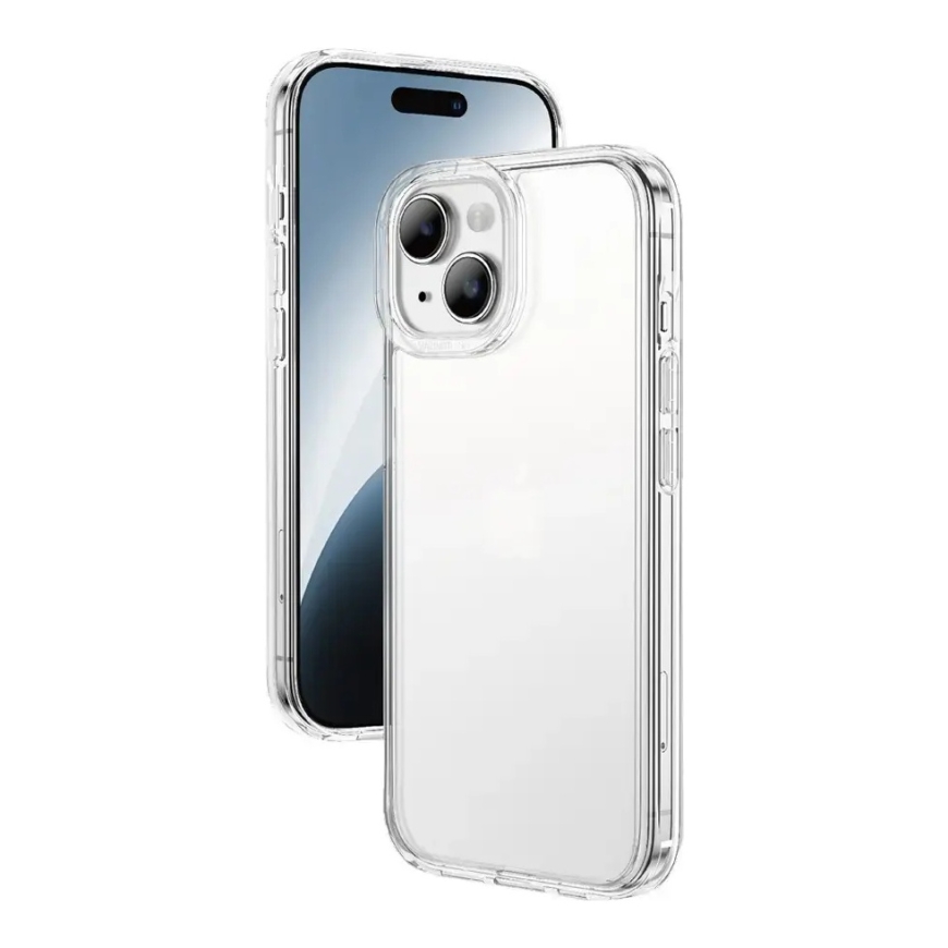 Amazing Thing Minimal phone case for iPhone 15 Plus transparent
