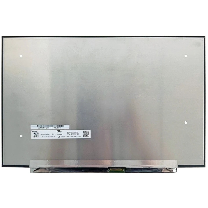 LCD Ekraan - AUO 14.0" 1920x1200 60Hz Mati 30-Pin Parempoolne IPS Must