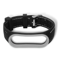 LIFESTYLE älykellon hihna Xiaomi Mi Band 7:lle | Silikoni | musta