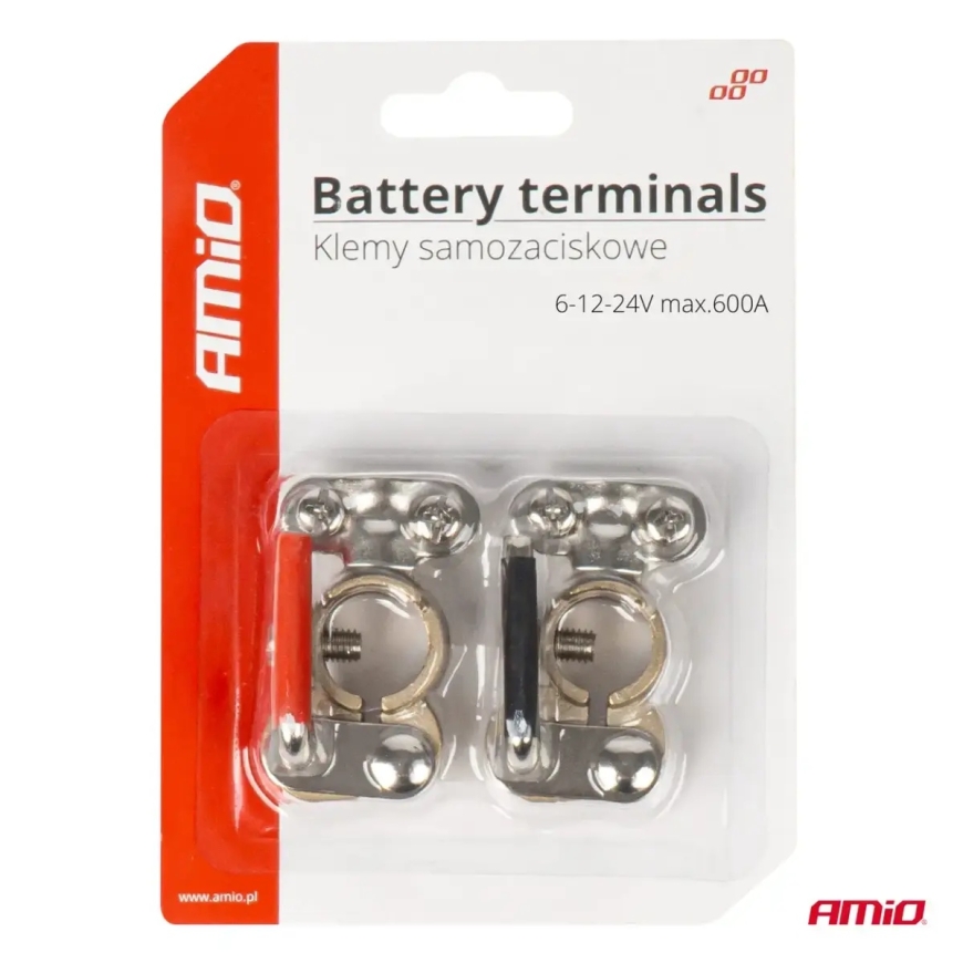 Латунные клеммы аккумулятора 600A, 2 шт. AMIO-03846 – 5