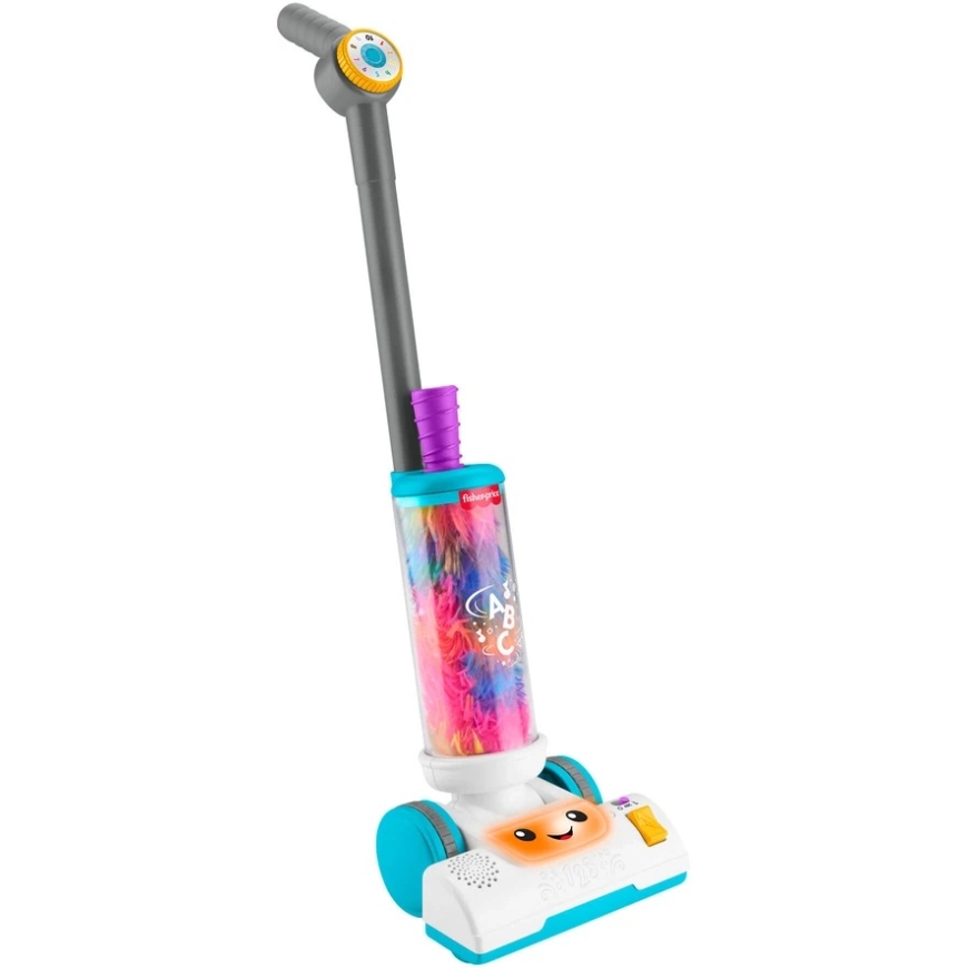 Mattel FISHER-PRICE LAUGH AND LEARN 2 в 1 игрушечный пылесос (EN, FR, DE, IT, NL) (JMM33) – 2