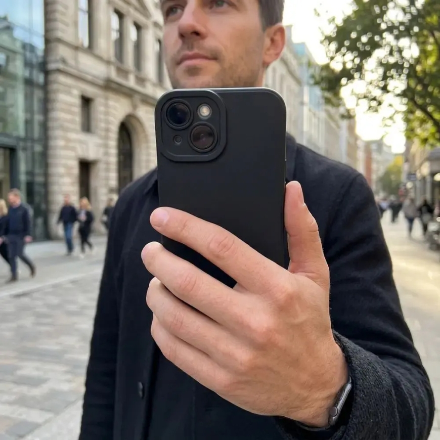 Matt 2.0 maciņš telefonam iPhone X | iPhone XS melns – 3