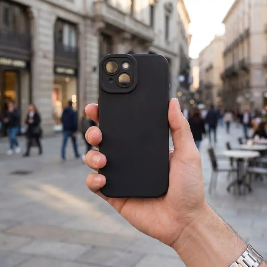 Matt 2.0 puhelimen suojakuoret iPhone X | iPhone XS musta – 4