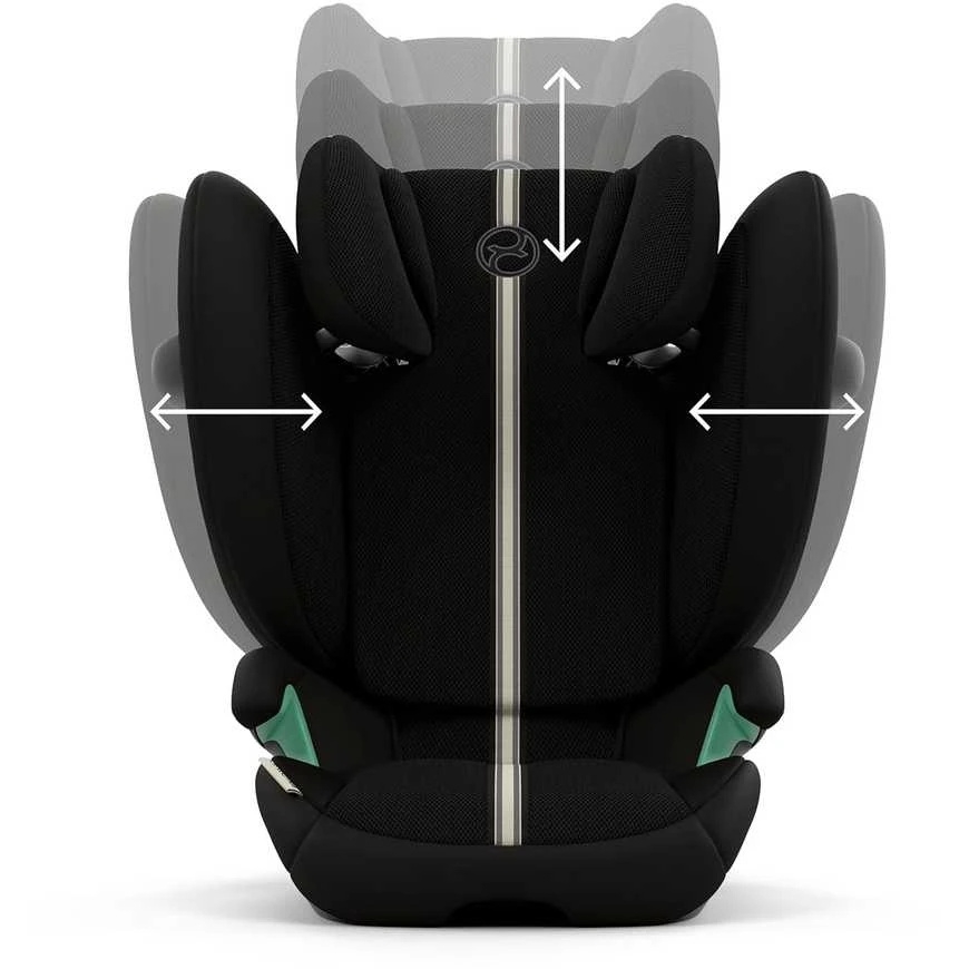 CYBEX SOLUTION PLUS G2 I-FIX АВТОКРЕСЛО 15-36 КГ, MOON Черный – 3