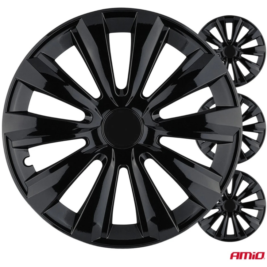 Amio neljapäise ratta kattekomplekt 14" delta must amio-j67672 – 4