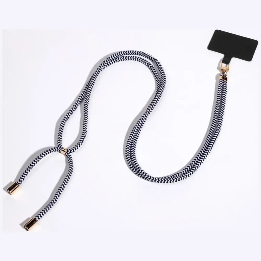 Üksne lanyard Beline must-valge – 2