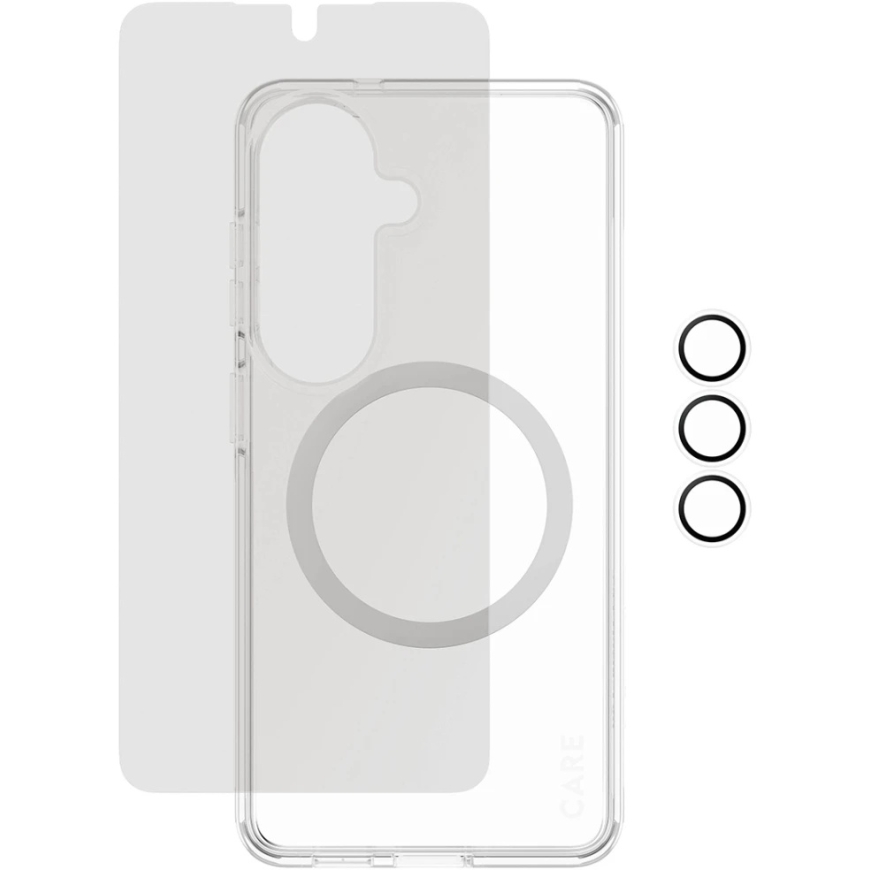 Panzer Glass Apsauginis rinkinys CARE by PanzerGlass Privacy 3in1 Dėklas+Stiklas+Lęšis Samsung Galaxy S26 – 5