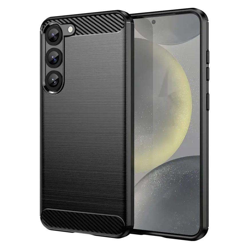 Süsinikcase Samsung Galaxy S23 must