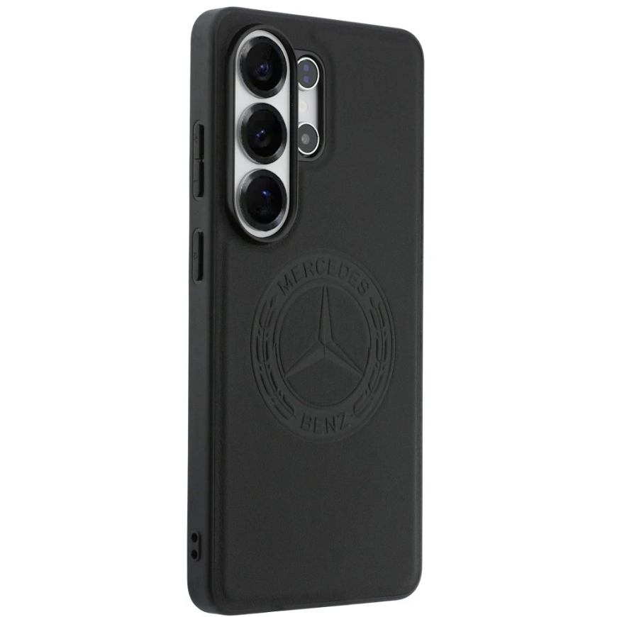 Чехол Mercedes Vintage Logo MagSafe для Samsung Galaxy S26 Ultra, черный – 5