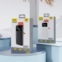 Dudao K6Pro išorinė baterija (powerbank) | 10 000 mAh | USB-A, USB-C, Lightning | juodas Dudao K6Pro išorinė baterija (powerbank) | 10 000 mAh | USB-A, USB-C, Lightning | juodas