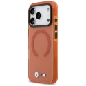 BMW M IML Shockproof Metal Logos чехол с поддержкой MagSafe для телефона iPhone 17 Pro оранжевый BMW M IML Shockproof Metal Logos чехол с поддержкой MagSafe для телефона iPhone 17 Pro оранжевый