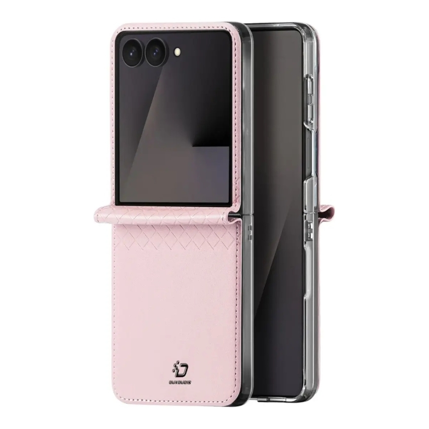 Dux Ducis Bril book type phone case for Samsung Galaxy Z Flip 8 (F776) pink – 2