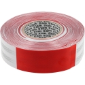 Toya Sa Poland Mikroprismaline Peegeldav Lint | Valge-Punane | 49 mm x 45,7 m (YT-72513) Toya Sa Poland Mikroprismaline Peegeldav Lint | Valge-Punane | 49 mm x 45,7 m (YT-72513)
