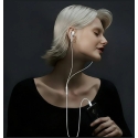 USAMS EP-50 USB-C stereokõrvaklapid 1.2m valged USAMS EP-50 USB-C stereokõrvaklapid 1.2m valged