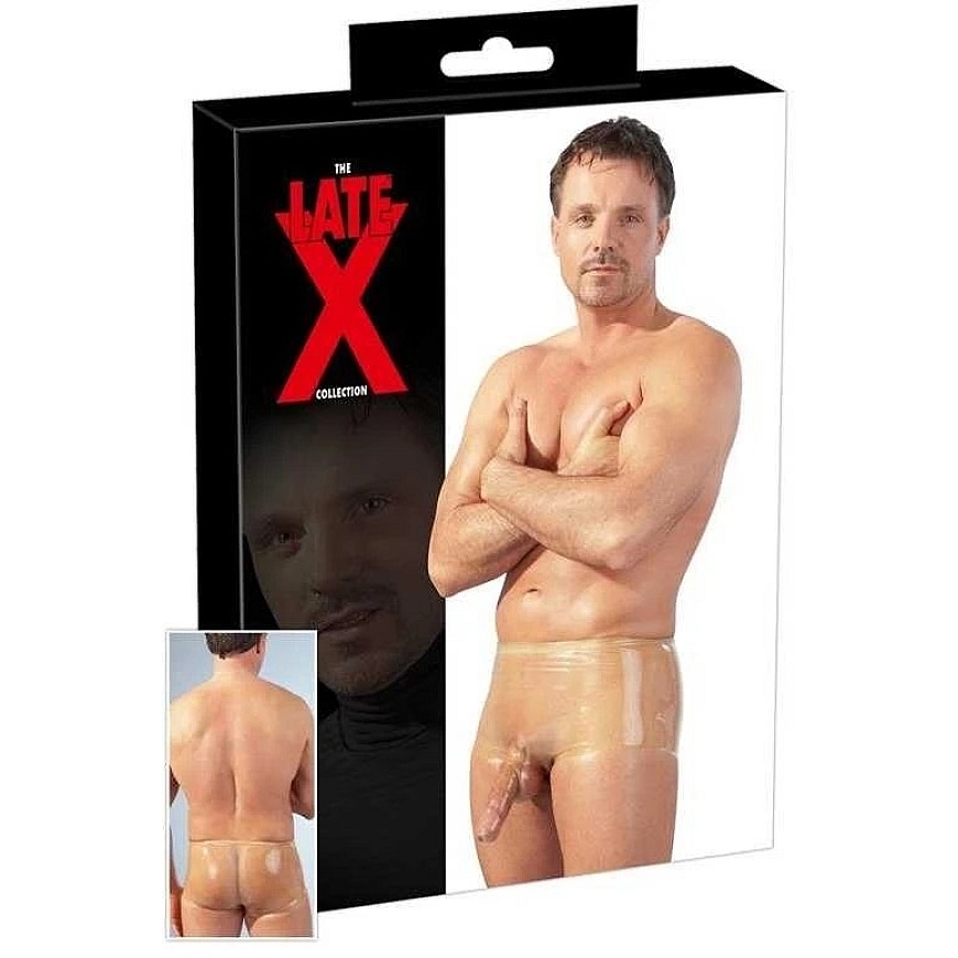 Latex Meeste lateksipüksid läbipaistvad S/M – 2