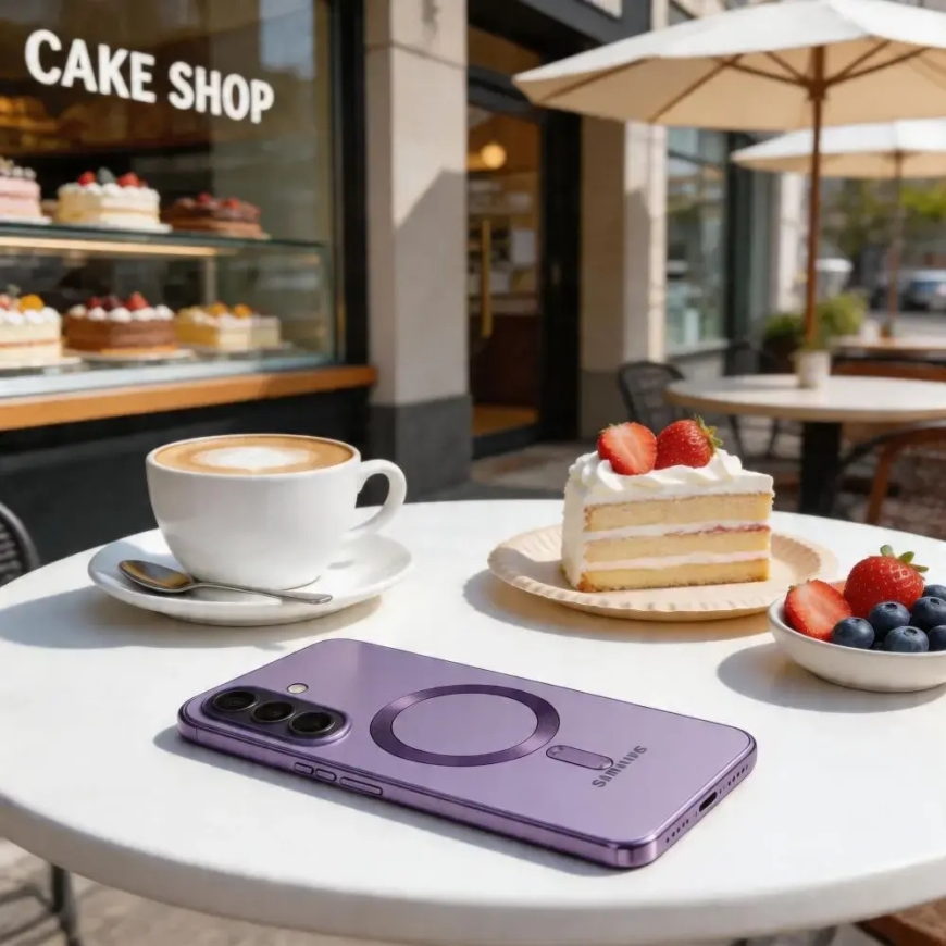 Tech-Protect MagFlex maciņš ar MagSafe atbalstu telefonam Samsung Galaxy A37 (A376) violets – 4