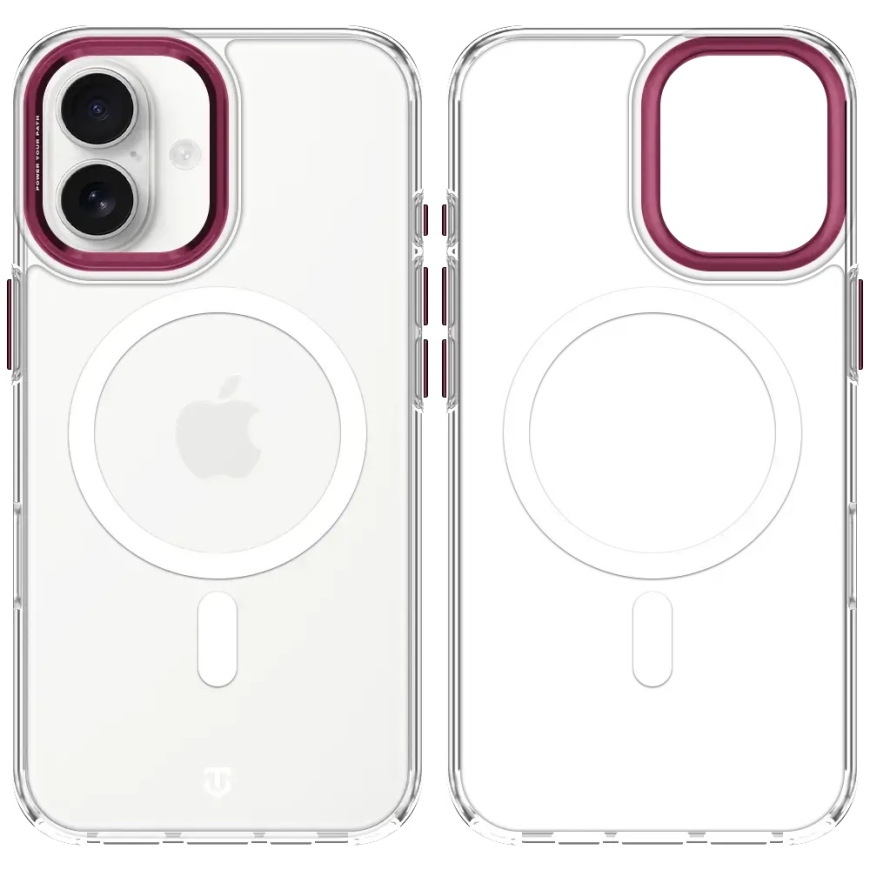 Tactical MagForce 2.0 чехол с поддержкой MagSafe для телефона iPhone 17 красный – 4