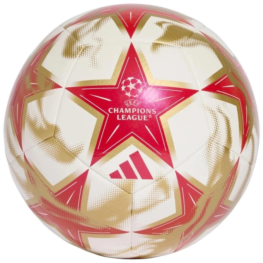 Futbolo kamuolys adidas UCL Club 26/27 League Stage balta ir-raudona-auksinė KE9764 (5) – 3
