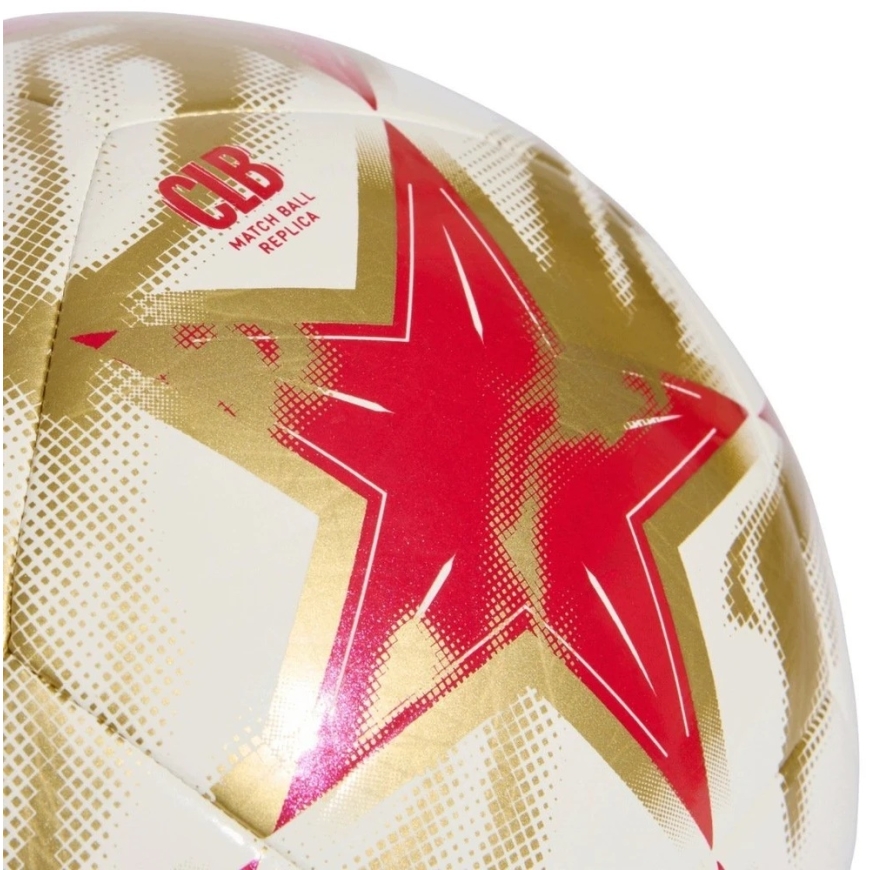 Футбольный мяч adidas UCL Club 26/27 League Stage бело-красно-золотой KE9764 (5) – 4