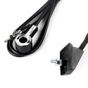 Auto antena 41 cm ar 5 mm adapteri ANT01 AMIO-01048