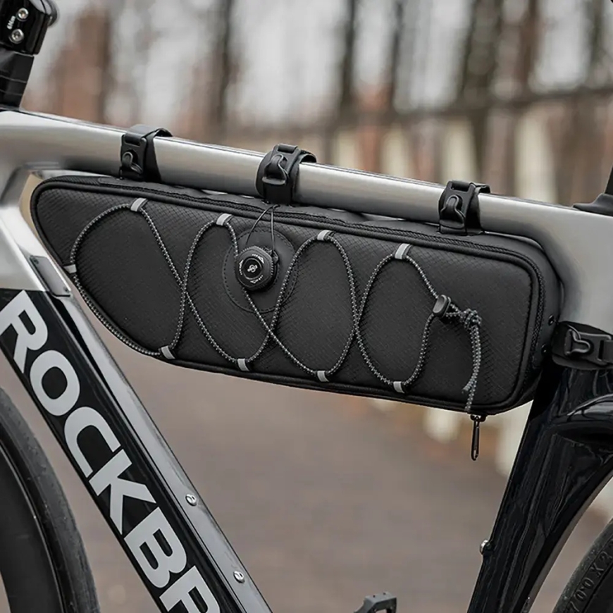Rāmja soma 2L Rockbros TL003 ROAD TO SKY ūdensizturīga – melna – 3