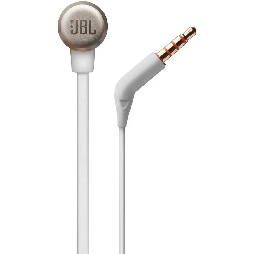 Wired earphones Jack 3,5mm with microphone JBL T290 gold – 2